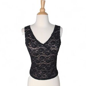 ✨ 5 for $20 - L’Intimates Chic Black Lace V-Neck Chemise